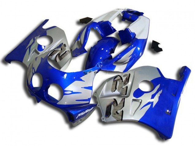 1990-1998 Blue Silver and White Honda CBR250RR Fairings for Sale