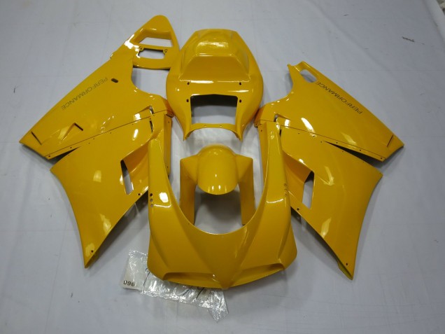 1993-2005 Darker Yellow Ducati 996 748 916 998 Fairings for Sale