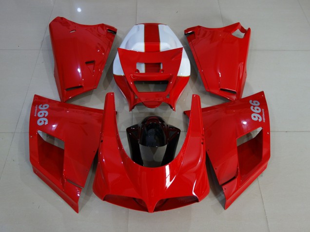 1993-2005 Gloss Red Ducati 996 748 916 998 Fairings for Sale