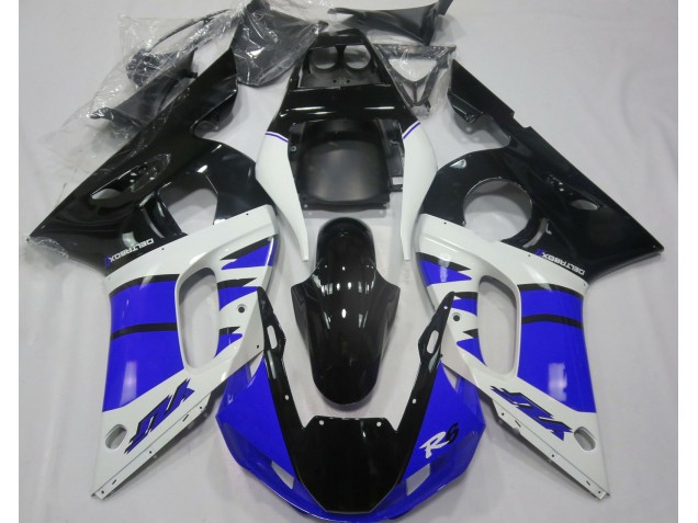 1998-2002 Gloss Blue and Black Yamaha R6 Fairings for Sale