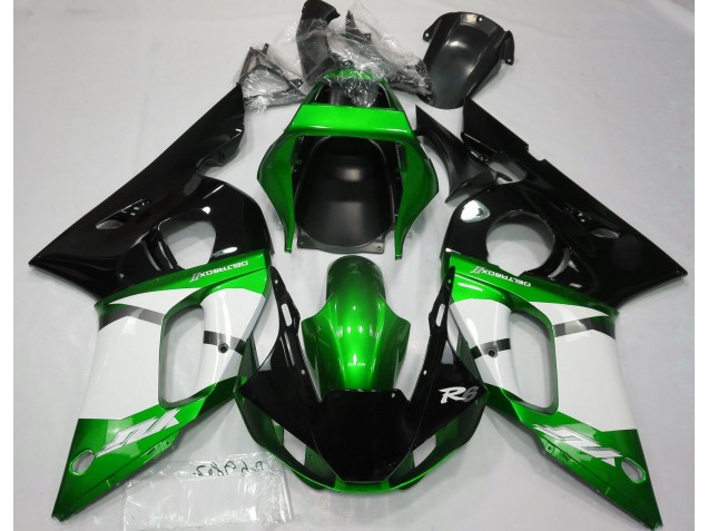 1998-2002 Metallic Green Yamaha R6 Fairings for Sale