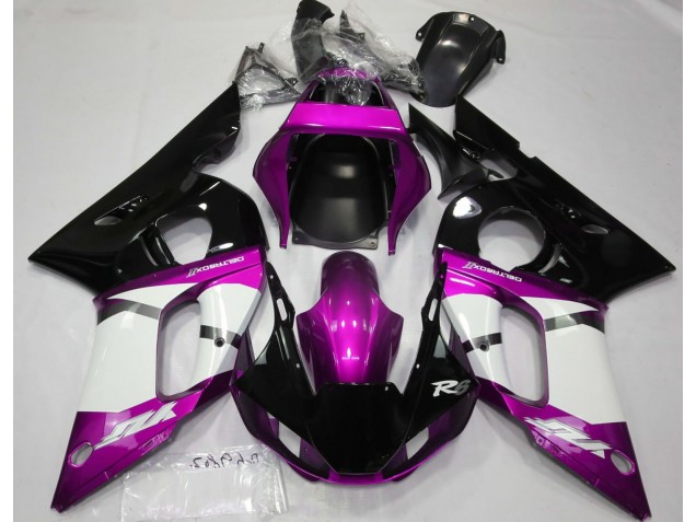 1998-2002 Metallic Pink Yamaha R6 Fairings for Sale