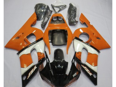 1998-2002 Orange White and Black Yamaha R6 Fairings for Sale