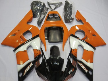 1998-2002 Orange White and Black Yamaha R6 Fairings for Sale