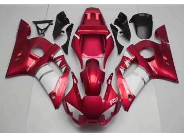 1998-2002 Red & White Yamaha R6 Fairings for Sale