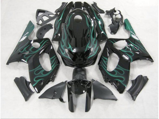 1998-2007 Emerald Green Flame Yamaha YZF600 Fairings for Sale