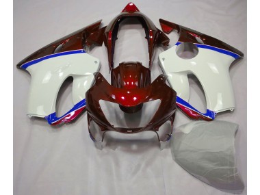 1999-2000 Deep Red and Blue Honda CBR600 F4 Fairings for Sale