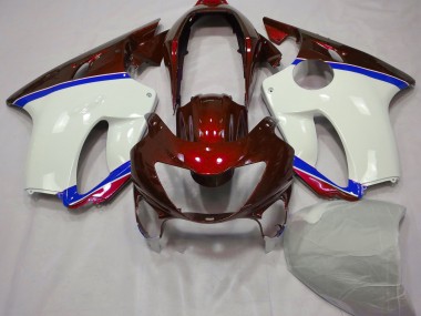 1999-2000 Deep Red and Blue Honda CBR600 F4 Fairings for Sale