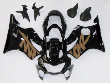 1999-2000 Gloss Black & Brown Honda CBR600 F4 Fairings for Sale