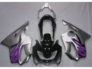 1999-2000 Gloss Silver & Purple Honda CBR600 F4 Fairings for Sale