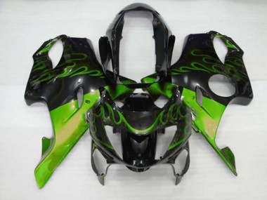 1999-2000 Green Flame Honda CBR600 F4 Fairings for Sale