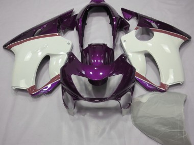 1999-2000 Mood Purple and Grapefruit Honda CBR600 F4 Fairings for Sale