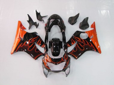 1999-2000 Orange Flame Honda CBR600 F4 Fairings for Sale