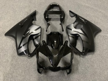 2001-2003 Matte and Gloss Black Honda CBR600 F4i Fairings for Sale