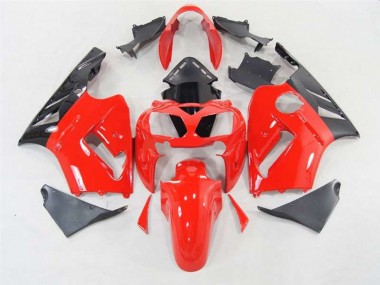 2002-2005 Gloss Red Kawasaki ZX12R Fairings for Sale