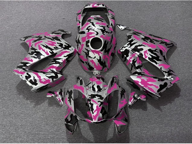 2002-2012 Pink Camo Honda VFR800 Fairings for Sale