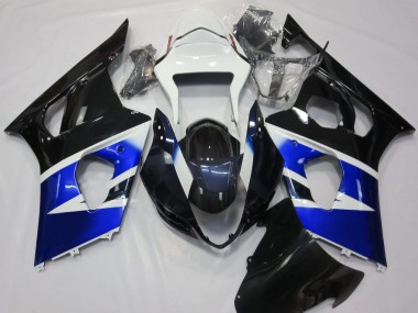 2003-2004 Black Blue and White Suzuki GSXR 1000 Fairings for Sale