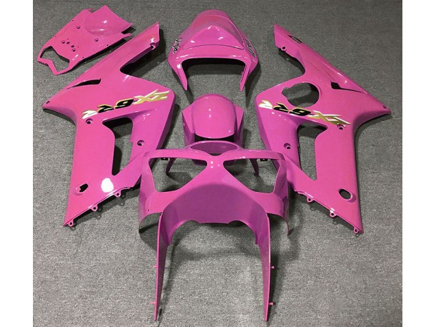 2003-2004 Gloss Pink Kawasaki ZX6R Fairings for Sale