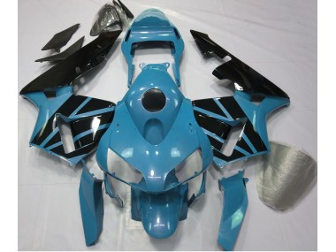 2003-2004 Light Blue & Gloss Black Honda CBR600RR Fairings for Sale