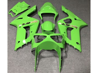 2003-2004 Light Green Kawasaki ZX6R Fairings for Sale