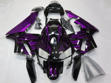 2003-2004 Purple Flames Honda CBR600RR Fairings for Sale