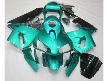 2003-2004 Teal Plain Honda CBR600RR Fairings for Sale