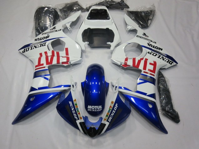 2003-2005 Fiat Deep Blue Yamaha R6 Fairings for Sale