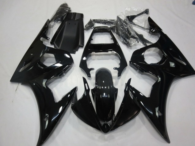 2003-2005 Gloss Black Yamaha R6 Fairings for Sale