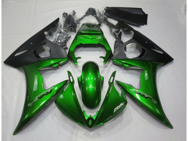 2003-2005 Gloss Dark Green Yamaha R6 Fairings for Sale