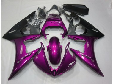 2003-2005 Gloss Dark Pink Yamaha R6 Fairings for Sale