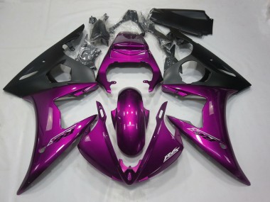 2003-2005 Gloss Dark Pink Yamaha R6 Fairings for Sale