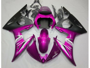 2003-2005 Gloss Pink & White Yamaha R6 Fairings for Sale