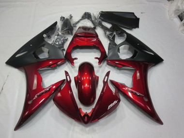 2003-2005 Maroon Red Yamaha R6 Fairings for Sale