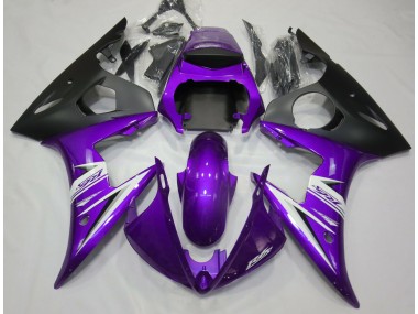 2003-2005 Purple & White Yamaha R6 Fairings for Sale