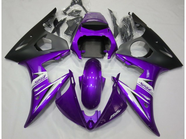 2003-2005 Purple & White Yamaha R6 Fairings for Sale