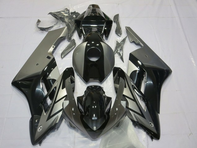 2004-2005 Black and Silver Honda CBR1000RR Fairings for Sale