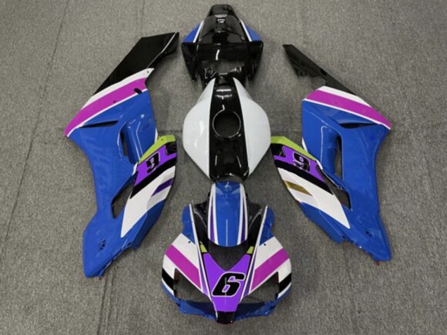 2004-2005 Blue 6 Honda CBR1000RR Fairings for Sale