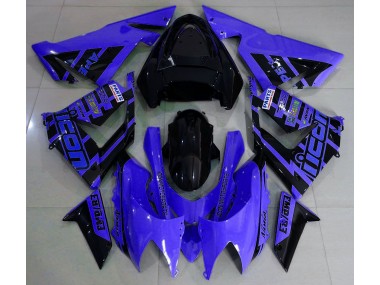 2004-2005 Blue and Black & Kawasaki ZX10R Fairings for Sale