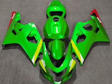 2004-2005 Gloss Green Suzuki GSXR 600-750 Fairings for Sale