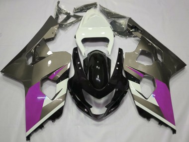 2004-2005 Gloss Grey Suzuki GSXR 600-750 Fairings for Sale