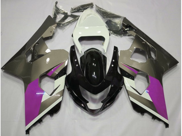 2004-2005 Gloss Grey Suzuki GSXR 600-750 Fairings for Sale