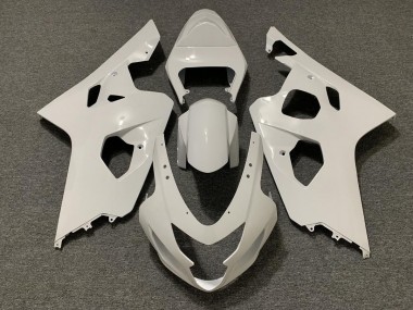 2004-2005 Gloss White Suzuki GSXR 600-750 Fairings for Sale