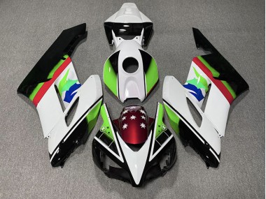 2004-2005 Green and Red Flag Honda CBR1000RR Fairings for Sale