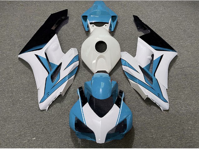 2004-2005 Light Blue White and Black Gloss Honda CBR1000RR Fairings for Sale