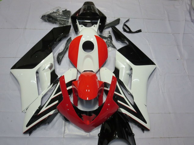 2004-2005 Red Black and White Honda CBR1000RR Fairings for Sale