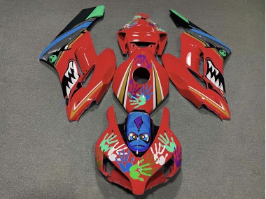 2004-2005 Red Shark Honda CBR1000RR Fairings for Sale