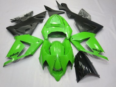 2004-2005 Total Green Kawasaki ZX10R Fairings for Sale