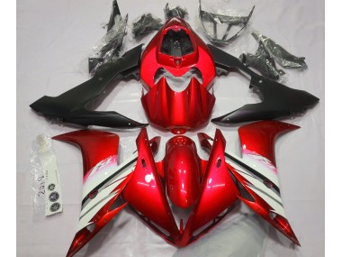 2004-2006 Bright Red & White Yamaha R1 Fairings for Sale