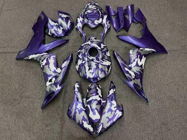 2004-2006 Dark Purple Camo Yamaha R1 Fairings for Sale