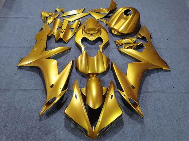 2004-2006 Gloss Gold Yamaha R1 Fairings for Sale